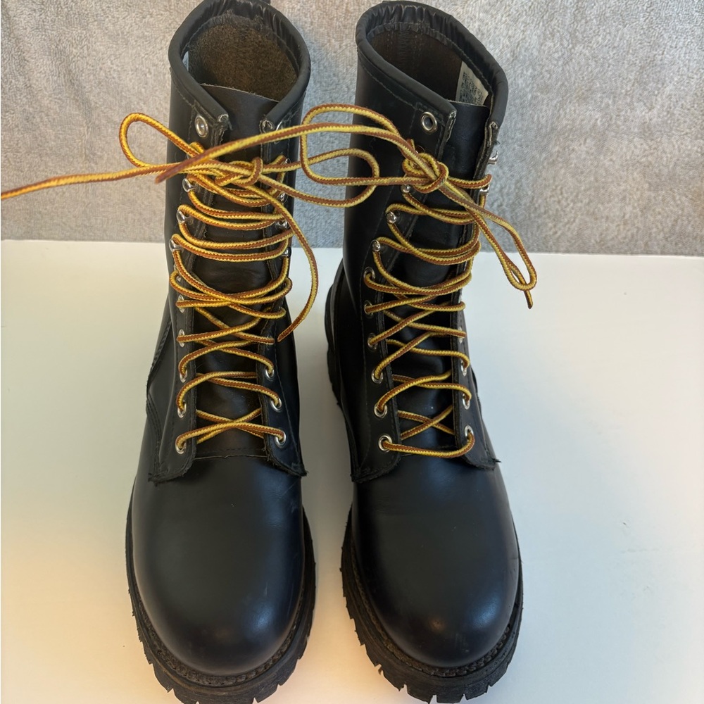 Redwing Black 699 Wildland Firefighter Boots with Vibram